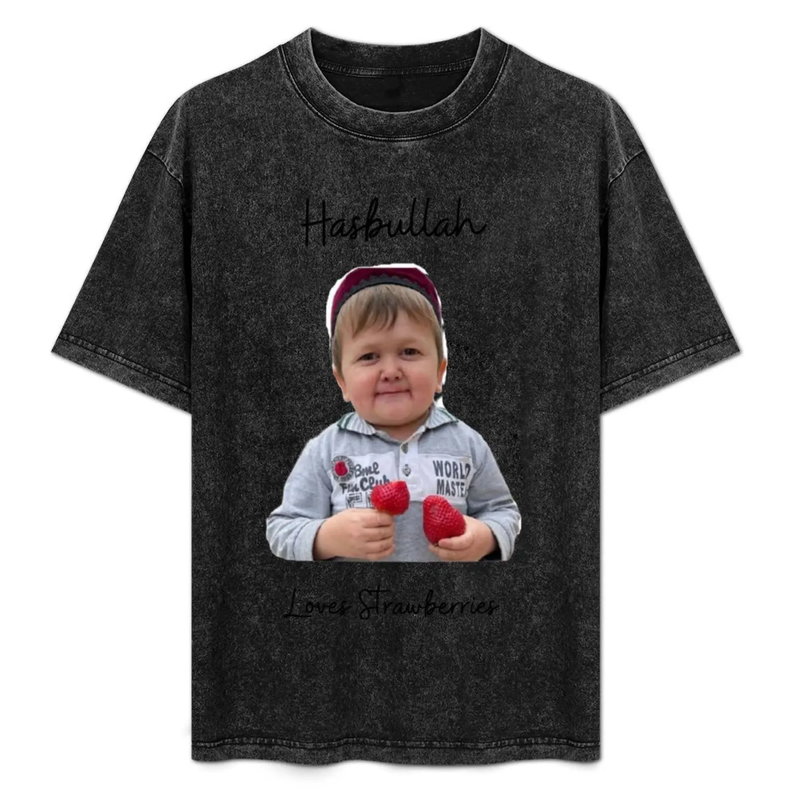 Hasbullah loves strawberries T-Shirt Aesthetic clothing croswit shirt man plus size men clothing
Hasbullah loves strawberries T-Shirt Aesthetic clothing croswit shirt man plus size men clothing