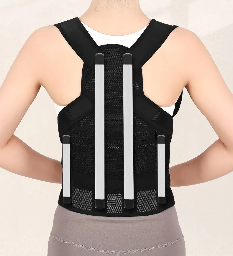 1 Pc Back Support Posture Corrector Shoulder Straightener Adjustable Suitable for Correcting Scoliosis Hunchback Chest and Spine
1 Pc Back Support Posture Corrector Shoulder Straightener Adjustable Suitable for Correcting Scoliosis Hunchback Chest and Spine