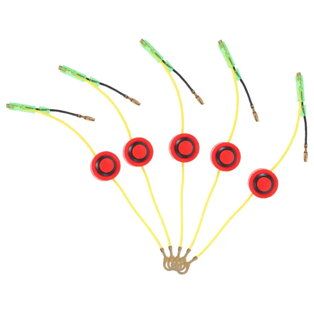 5pcs Micro Tillage Accessories 3 Wire Trowel Engine Kill Switch for 152/168/170F Copper Ignition Key Mini Mower Lawn Pump
5pcs Micro Tillage Accessories 3 Wire Trowel Engine Kill Switch for 152/168/170F Copper Ignition Key Mini Mower Lawn Pump