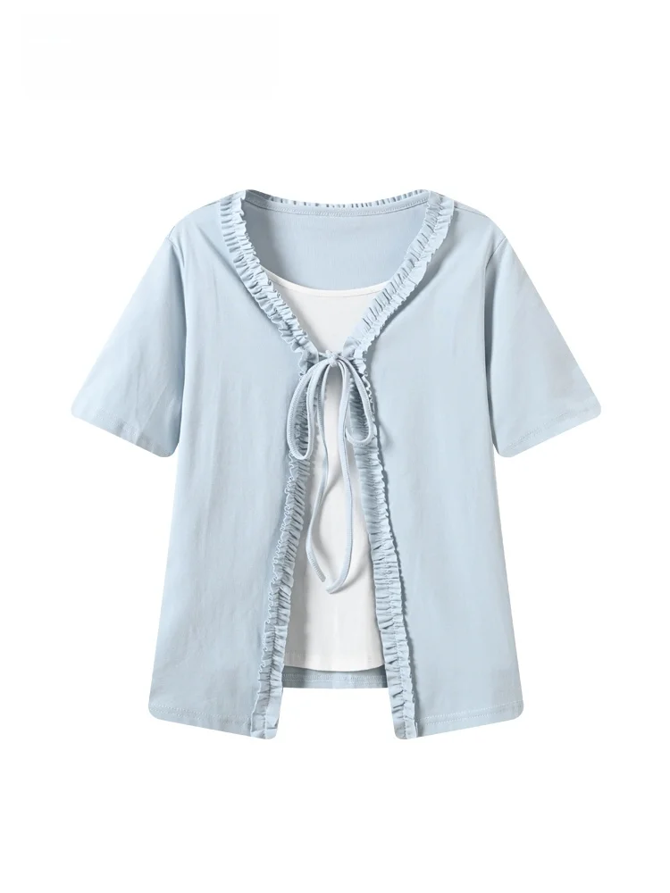 plus Size Women's Short Sleeve T-Shirt round Neck Sweet Style Cotton Blend Elastic Fit Summer Fashionable Top for Plump Sister
plus Size Women's Short Sleeve T-Shirt round Neck Sweet Style Cotton Blend Elastic Fit Summer Fashionable Top for Plump Sister