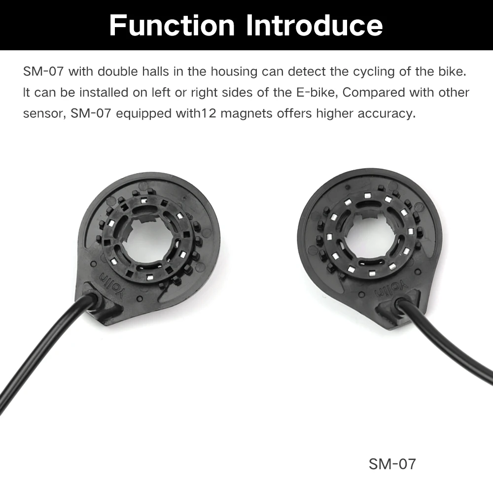 Водонепроницаемый датчик PAS для электровелосипедов Yolin
Водонепроницаемый датчик PAS для электровелосипедов Yolin