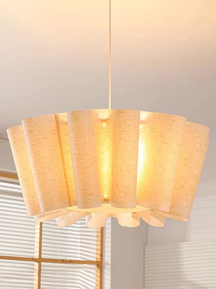 Linen Fabric Medieval Cream Style Fabric Bedroom Chandelier French Countryside Revival Homestay Restaurant Tea Room Lamp
Linen Fabric Medieval Cream Style Fabric Bedroom Chandelier French Countryside Revival Homestay Restaurant Tea Room Lamp