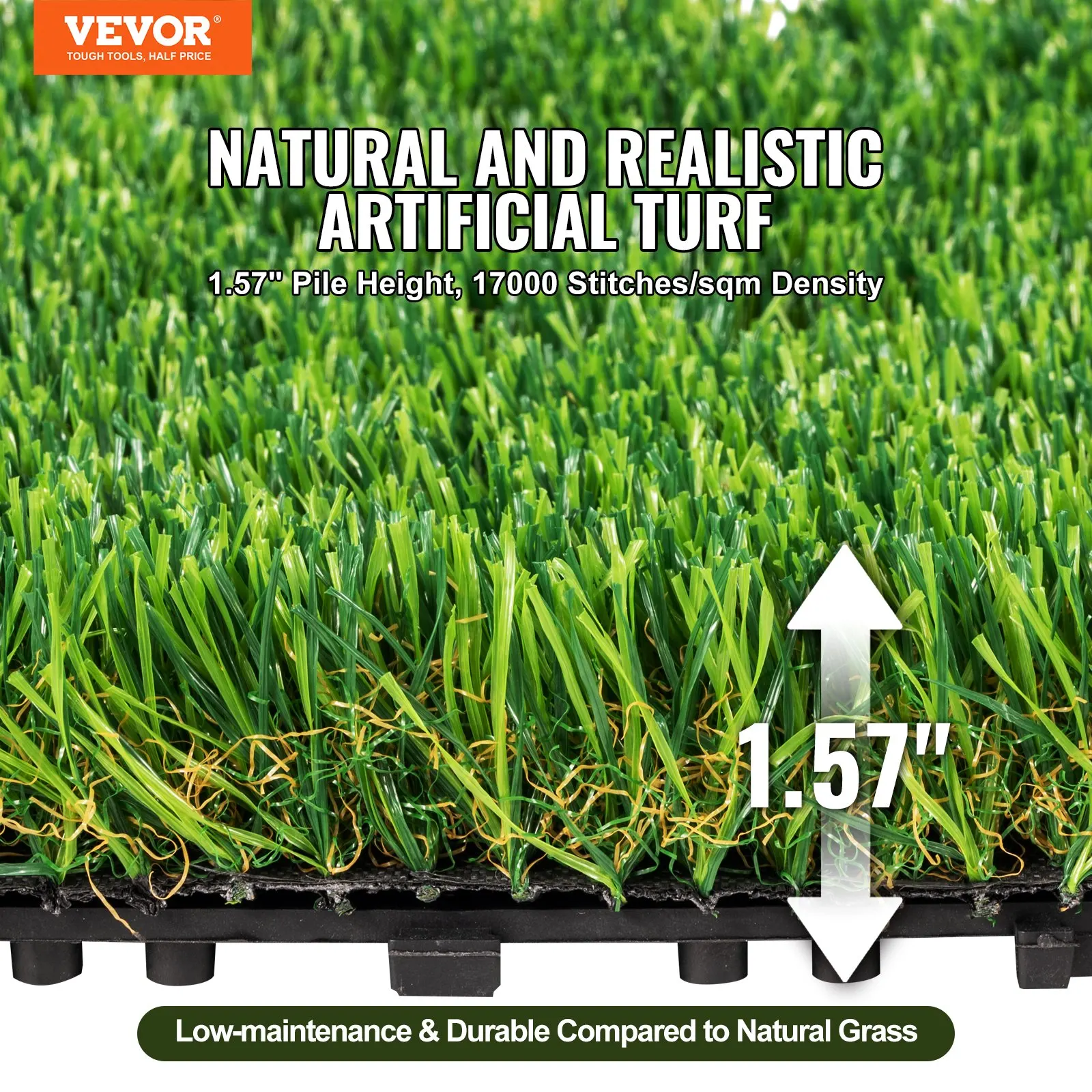 Artifical Grass Tiles Interlocking Turf Deck Set, 18 Pack - 12'x12', Synthetic Fake Grass Self-draining Mat Flooring Decor Pad,
Artifical Grass Tiles Interlocking Turf Deck Set, 18 Pack - 12'x12', Synthetic Fake Grass Self-draining Mat Flooring Decor Pad,