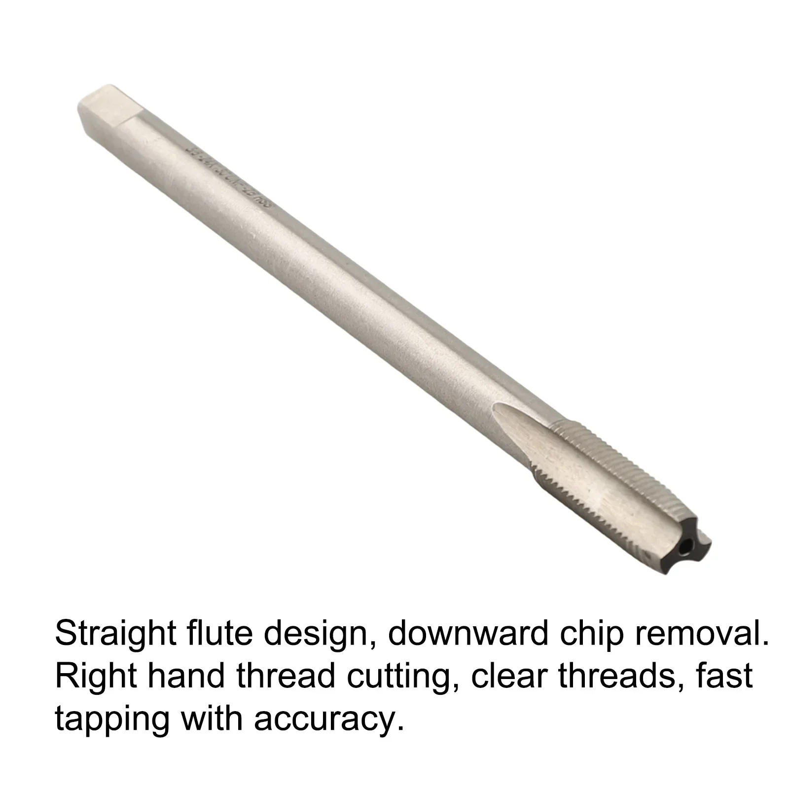 3 Flute Thread Tap 3/8-24 Machine Tap Fast Downward Chip Evacuation Good Toughness High Hardness For Machining Shallow Holes
3 Flute Thread Tap 3/8-24 Machine Tap Fast Downward Chip Evacuation Good Toughness High Hardness For Machining Shallow Holes