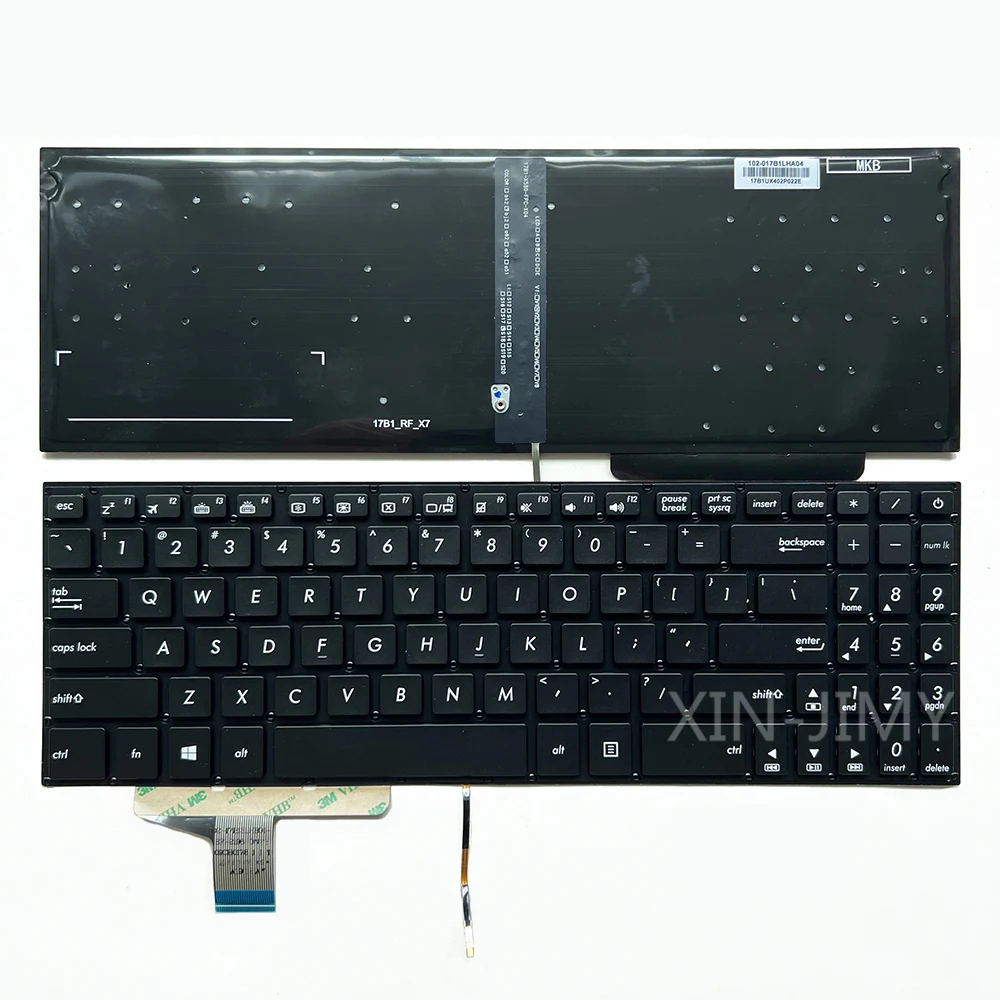 N580 US/Russian Backlit Keyboard for ASUS VivoBook Pro 15 X580 X580VD N580V N580VD N580VN N580GD M580 M580VD M580GD M580VN
N580 US/Russian Backlit Keyboard for ASUS VivoBook Pro 15 X580 X580VD N580V N580VD N580VN N580GD M580 M580VD M580GD M580VN