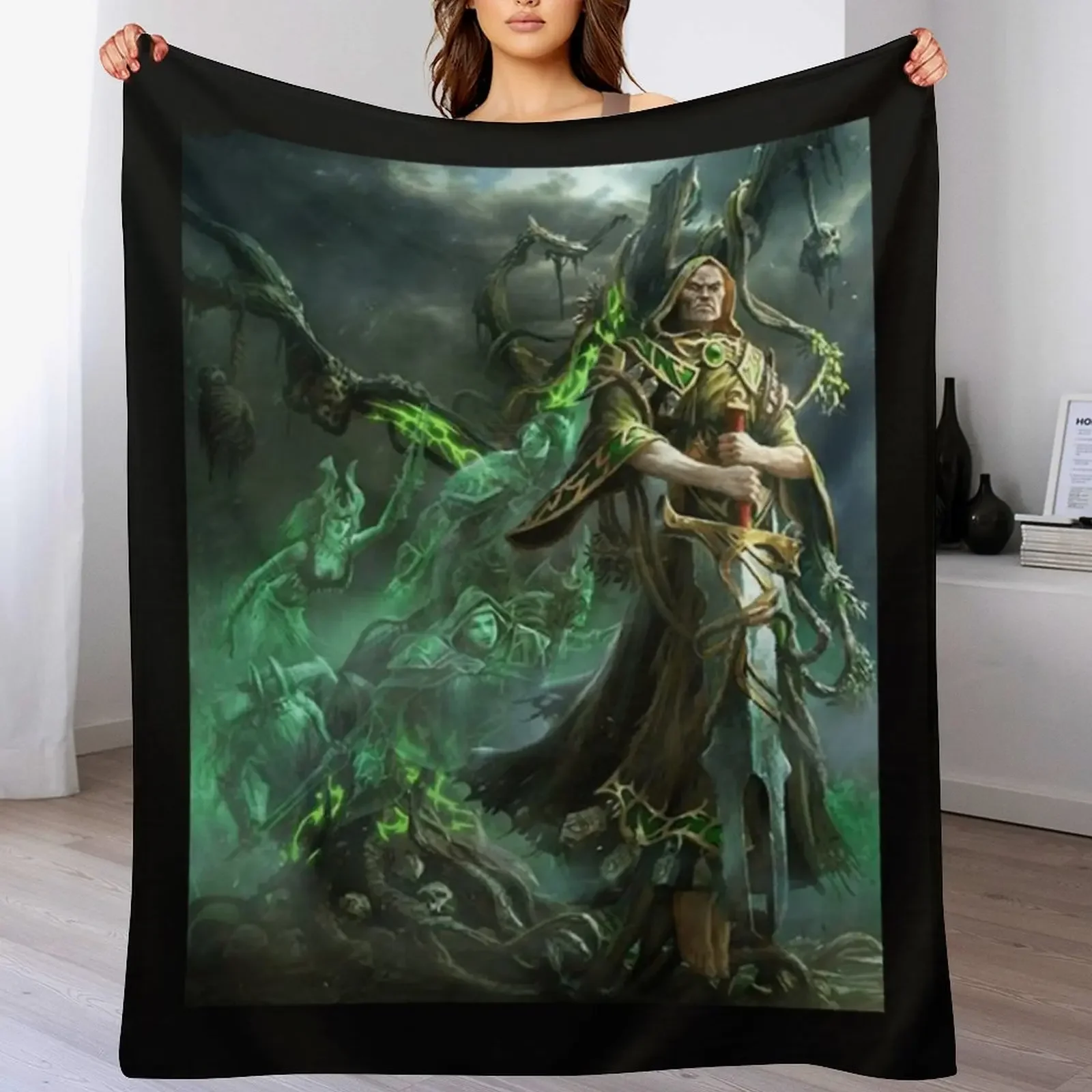 Warmachine - Cassius the Oathkeeper and Wurmwood Tree of Fate Throw Blanket halloween Quilt Bed Fashionable Custom Blankets
Warmachine - Cassius the Oathkeeper and Wurmwood Tree of Fate Throw Blanket halloween Quilt Bed Fashionable Custom Blankets