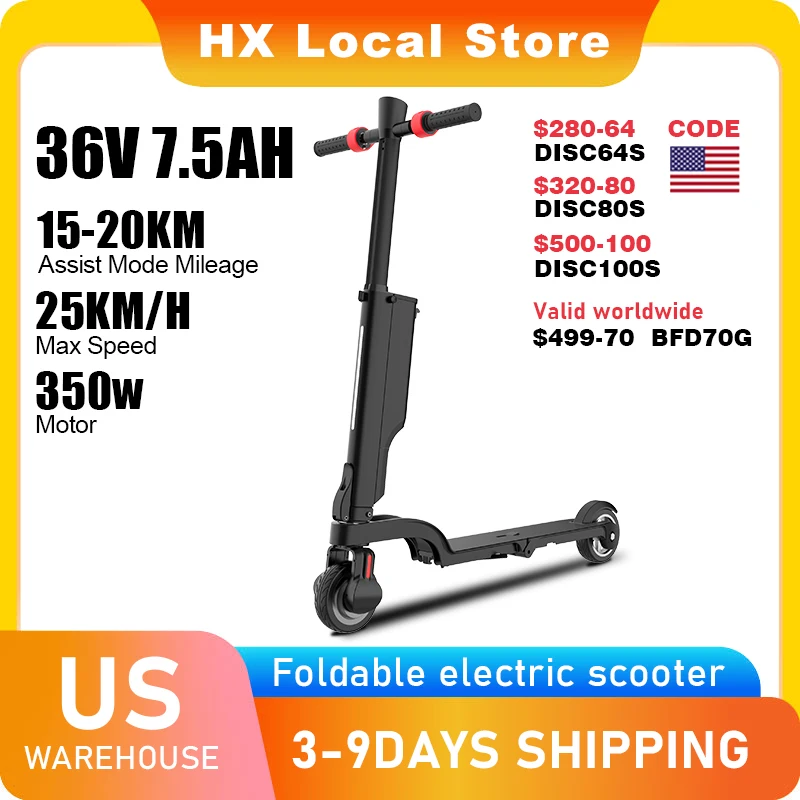 HX X6 electric scooter e scooters 350W 25KM/H Foldable Electric Kick Scooter ecooters 5.5 Inch APP Smart adult Escooter
HX X6 electric scooter e scooters 350W 25KM/H Foldable Electric Kick Scooter ecooters 5.5 Inch APP Smart adult Escooter