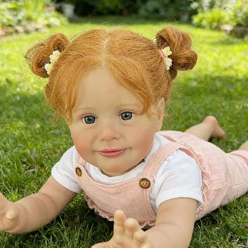Zoe 66cm 26'' Reborn Toddler Princess Girl Doll Hand Rooted Hair Soft Cotton Body Handmade Realistic Collectible Baby Toy
Zoe 66cm 26'' Reborn Toddler Princess Girl Doll Hand Rooted Hair Soft Cotton Body Handmade Realistic Collectible Baby Toy