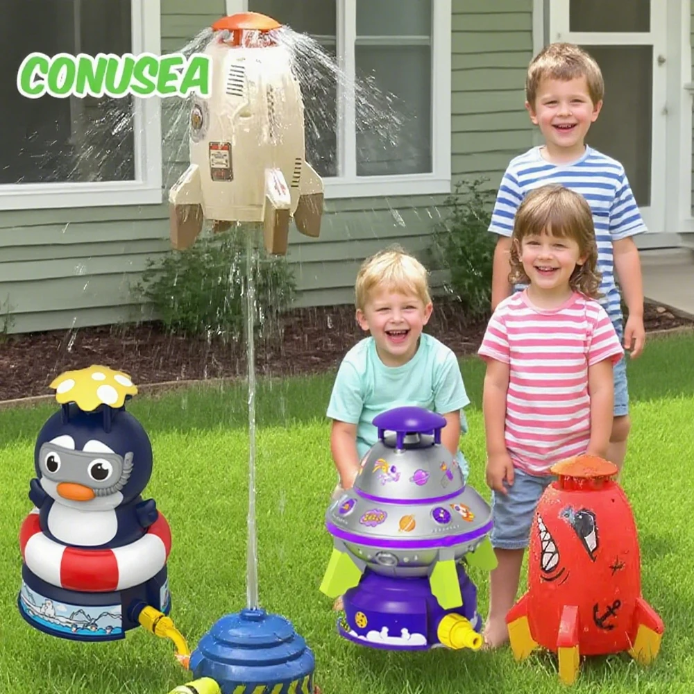 Water Toys Flying Water jet Spray Rotating Sprinkler Children's Splashing Baby Backyard Beach pool Outdoor games party Kids Toys
Water Toys Flying Water jet Spray Rotating Sprinkler Children's Splashing Baby Backyard Beach pool Outdoor games party Kids Toys