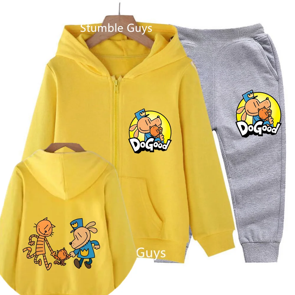 New Baby Boys Clothes Dog Man Zipper Hoodie Sets Kids Spring Autumn Girls Casual Hoodies+pants 2pcs Set for Children Boys Suit
New Baby Boys Clothes Dog Man Zipper Hoodie Sets Kids Spring Autumn Girls Casual Hoodies+pants 2pcs Set for Children Boys Suit