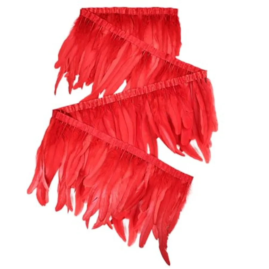 Rooster Coque Tail Feathers Trim 8-10inch 2Yard Natural Fringe Trim for DIY Sewing Craft Party Clothing Cape Shawl Wings Hallow
Rooster Coque Tail Feathers Trim 8-10inch 2Yard Natural Fringe Trim for DIY Sewing Craft Party Clothing Cape Shawl Wings Hallow