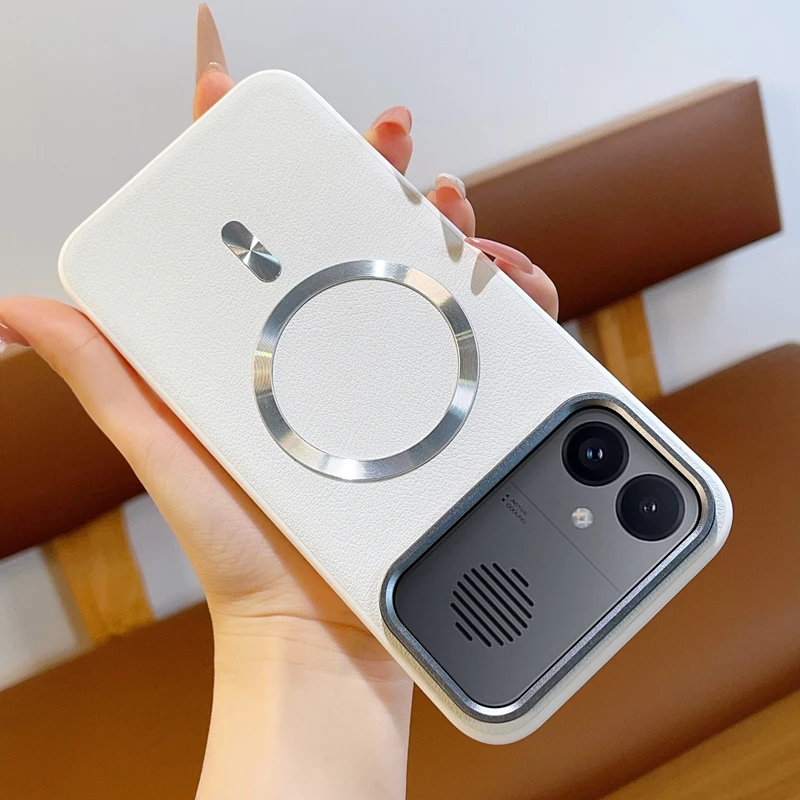 For Redmi K90 Max Case ELVEV Magnetic Fashion Plain Leather CD Pattern with Metal Button Shockproof Phone Cover
For Redmi K90 Max Case ELVEV Magnetic Fashion Plain Leather CD Pattern with Metal Button Shockproof Phone Cover