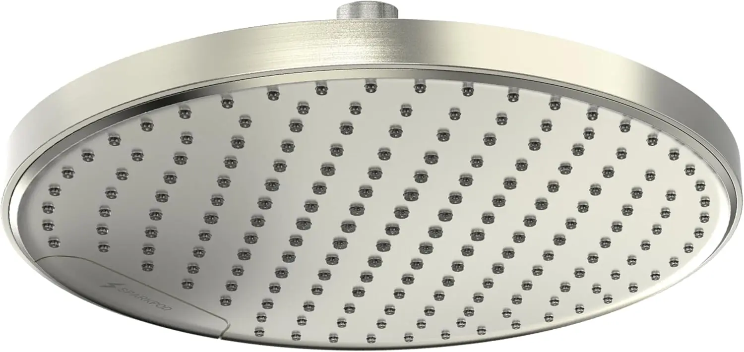 10 Inch Round Rain Shower Head - Ceiling or Wall Mount with Large Coverage and 360° Adjustment for Easy Installation
10 Inch Round Rain Shower Head - Ceiling or Wall Mount with Large Coverage and 360° Adjustment for Easy Installation