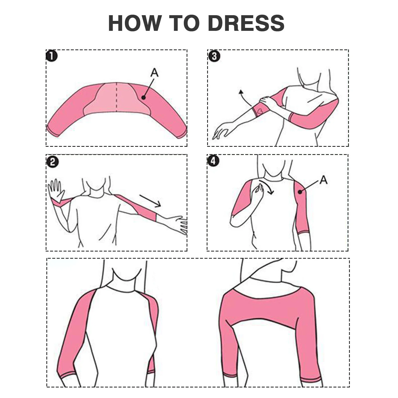 Arm Control Shapewear with Posture Support Elastic Arm Shaping Sleeves for Women Shoulder Support Wrap Slimming Body Shaper Wear
Arm Control Shapewear with Posture Support Elastic Arm Shaping Sleeves for Women Shoulder Support Wrap Slimming Body Shaper Wear