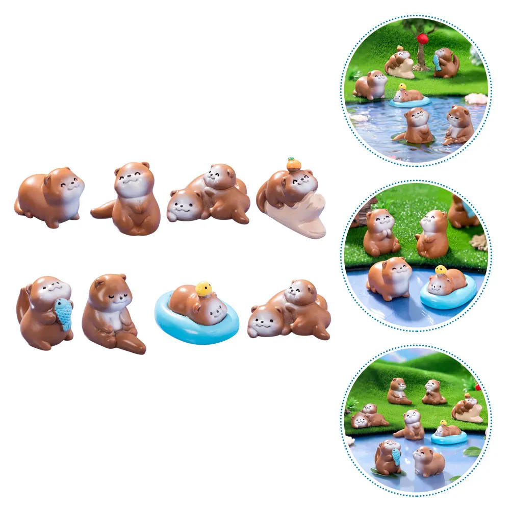 8 Pcs Micro Landscape of Little Mini Animals Bonsai Statue Accessories Figurines Brown Garden
8 Pcs Micro Landscape of Little Mini Animals Bonsai Statue Accessories Figurines Brown Garden