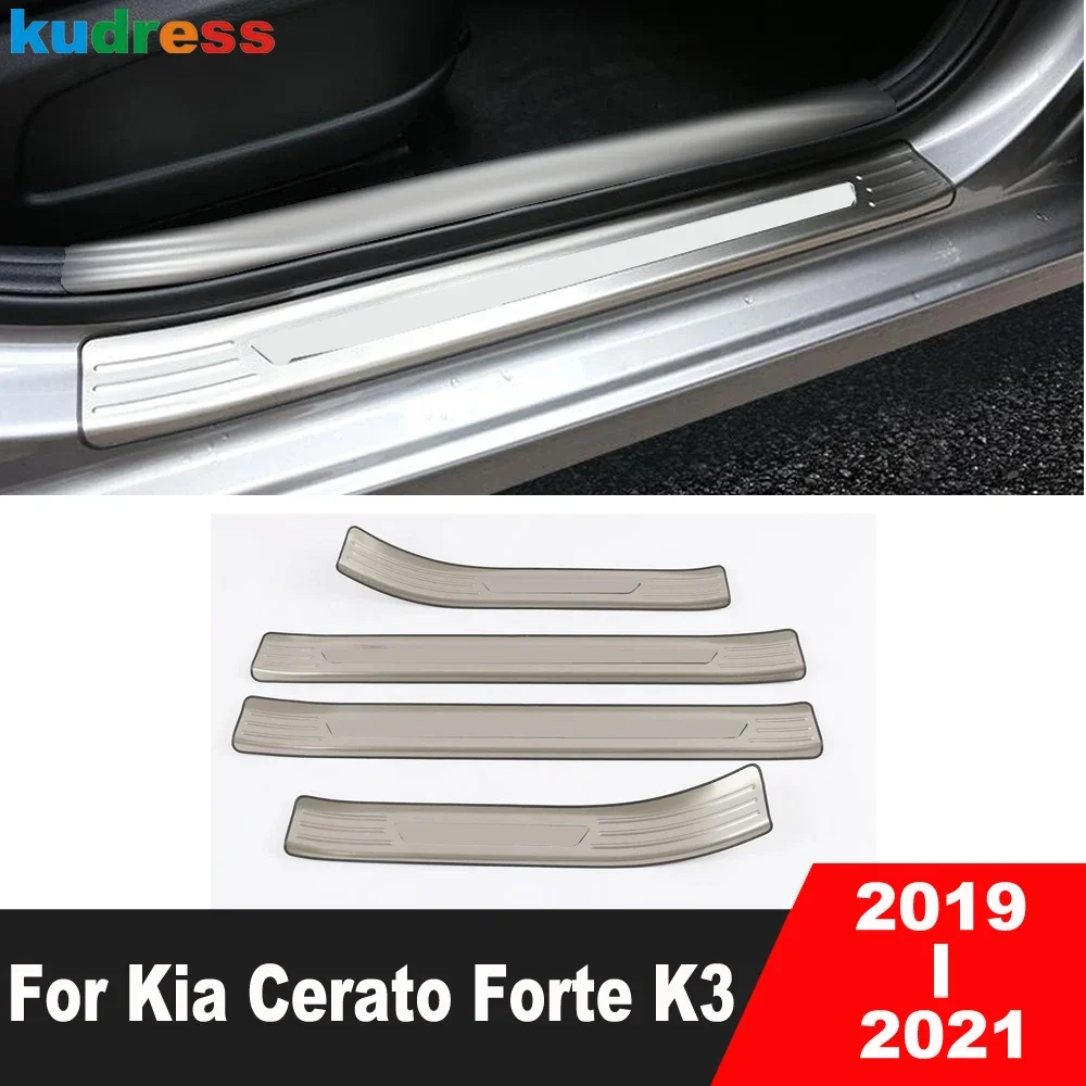 Накладка на порог для Kia K3 Cerato Forte 2019 2020 2021, стальная дверная педаль, защита порога, автомобильные аксессуары
Накладка на порог для Kia K3 Cerato Forte 2019 2020 2021, стальная дверная педаль, защита порога, автомобильные аксессуары