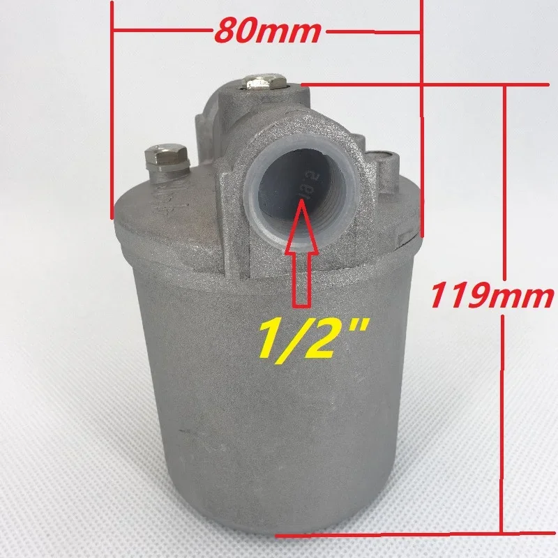 Large Size1/2"-1/2" 120 Mesh Filter for Boiler and Burner Diesel Burner Filter Oil Strainer Filter Full Aluminum Cup Fuel
Large Size1/2"-1/2" 120 Mesh Filter for Boiler and Burner Diesel Burner Filter Oil Strainer Filter Full Aluminum Cup Fuel