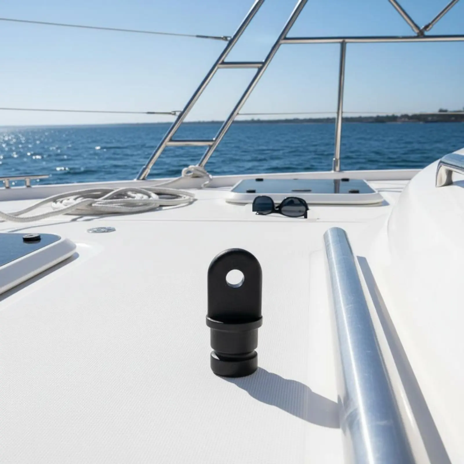 7/8 Inch Bimini Top Eyelet End Sturdy Duty 7/8 Inch Bimini Fitting Boat Cover Tube Plug for Yacht
7/8 Inch Bimini Top Eyelet End Sturdy Duty 7/8 Inch Bimini Fitting Boat Cover Tube Plug for Yacht