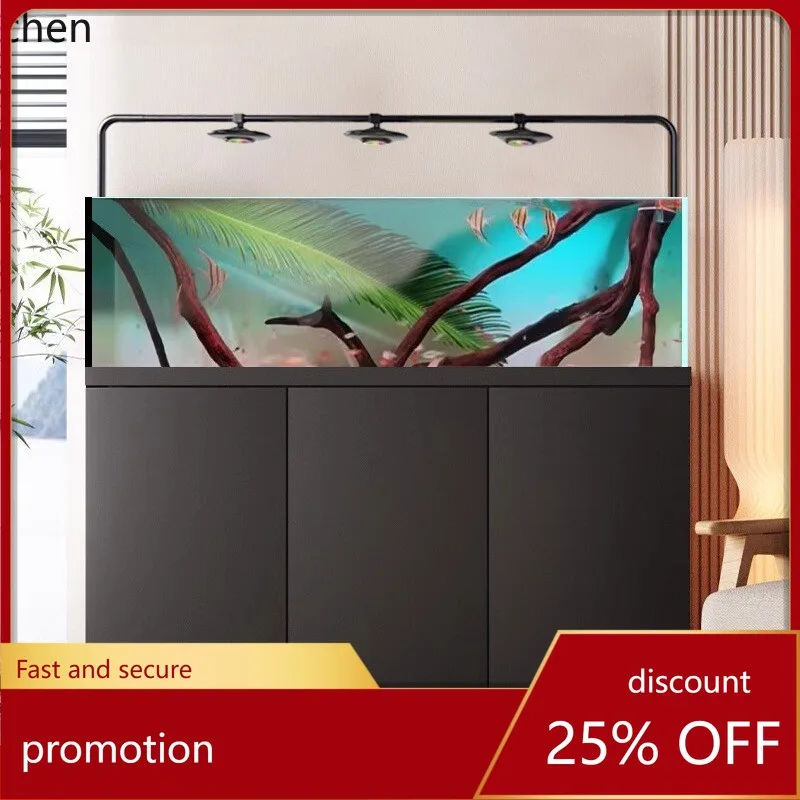 HXL stream fish tank extremely narrow side overflow ultra-white bottom filter living room large and medium-sized native tank
HXL stream fish tank extremely narrow side overflow ultra-white bottom filter living room large and medium-sized native tank