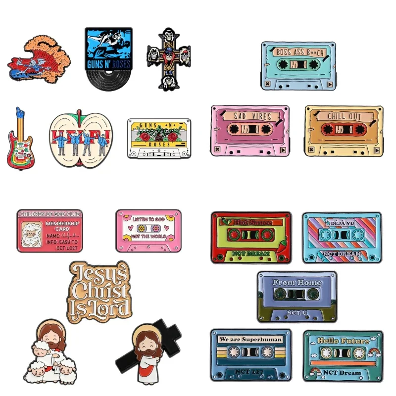Cartoon tape Brooch Cute Jesus Sheep metal badge Lapel Badge Jewelry Perfect Gift For Friends And Family Clothing Accessories
Cartoon tape Brooch Cute Jesus Sheep metal badge Lapel Badge Jewelry Perfect Gift For Friends And Family Clothing Accessories