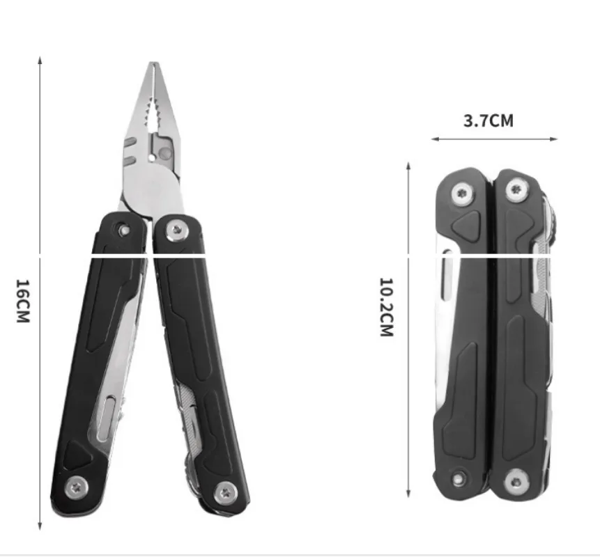 Multifunctional Pliers Combo Folding Mini Tools Should Be Outdoor Camping Portable Multi-Purpose Combo Set
Multifunctional Pliers Combo Folding Mini Tools Should Be Outdoor Camping Portable Multi-Purpose Combo Set