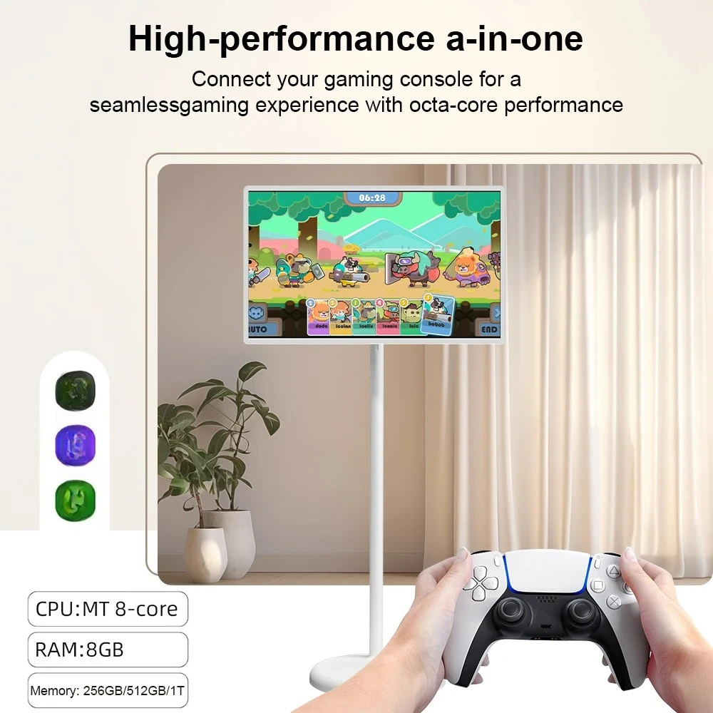 EE1 32-Inch Android Digital Signage Smart TV Screen 1080P Portable with 5-Hour Battery Life for Business And Information Display
EE1 32-Inch Android Digital Signage Smart TV Screen 1080P Portable with 5-Hour Battery Life for Business And Information Display