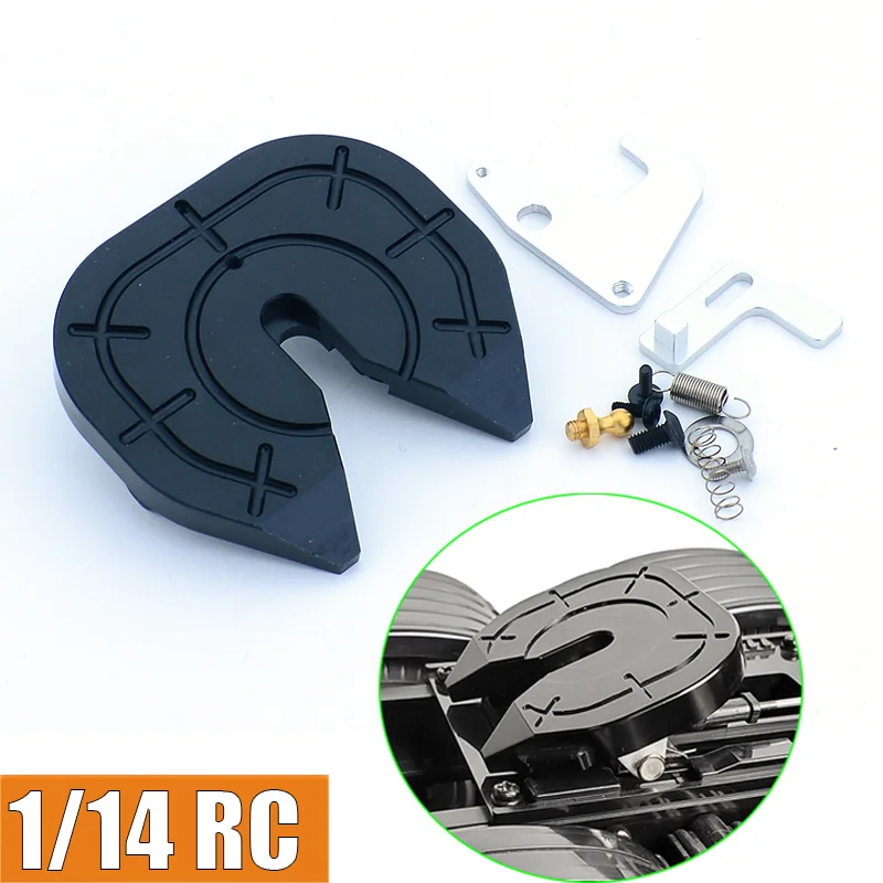 Metal Simulated Fifth Wheel for 1:14th Scale Tamiya RC Truck SCANIA 770S R620 VOLVO BENZ Arocs MAN TGX Car Accessories
Metal Simulated Fifth Wheel for 1:14th Scale Tamiya RC Truck SCANIA 770S R620 VOLVO BENZ Arocs MAN TGX Car Accessories