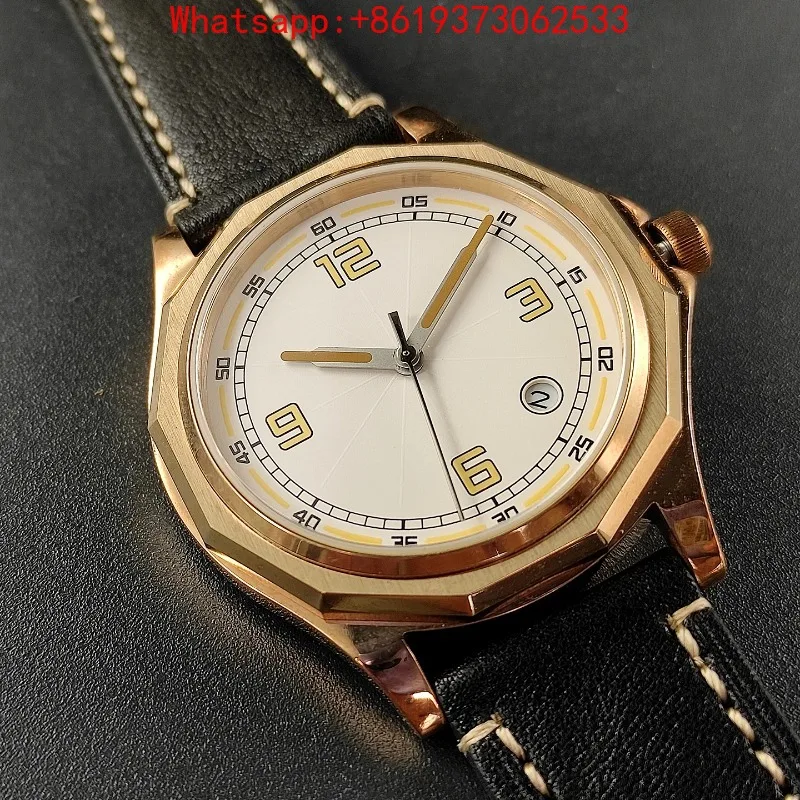 40mm Automatic Mechanical Watch Tin Bronze 8215 Movement Vintage Pilot Sports Business Men's Watch
40mm Automatic Mechanical Watch Tin Bronze 8215 Movement Vintage Pilot Sports Business Men's Watch
