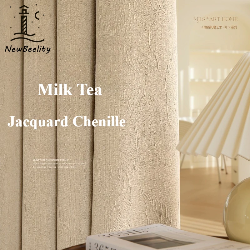 Luxury Curtains for Living Room Bedroom Dining Blackout Custom Elegant Milk Tea Simple Fashion White Tulle Nature Vertically
Luxury Curtains for Living Room Bedroom Dining Blackout Custom Elegant Milk Tea Simple Fashion White Tulle Nature Vertically