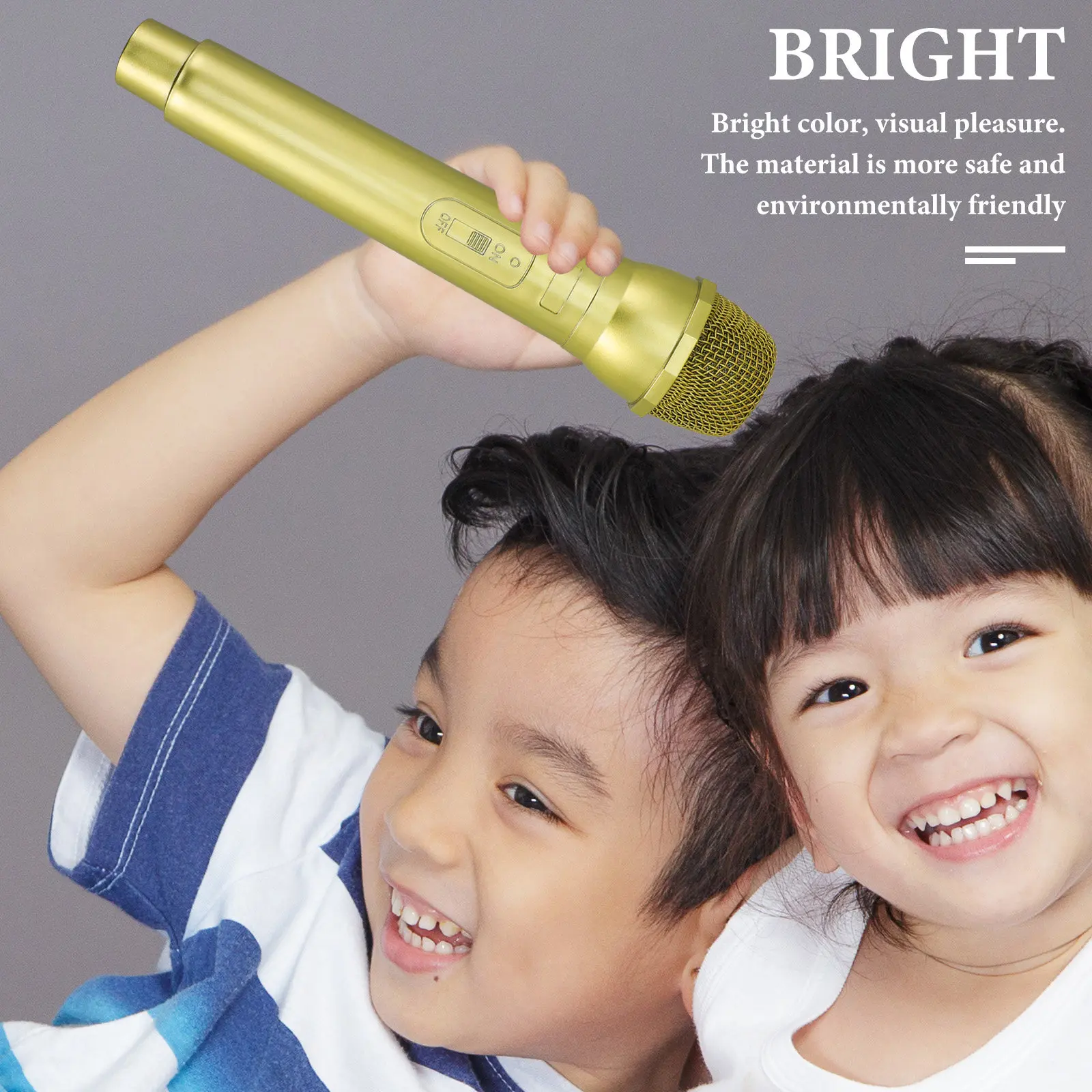 1Pcs Safe Eco Friendly Plastic Simulated Microphone for Children Lightweight Easy Grip Polished Finish Visual
1Pcs Safe Eco Friendly Plastic Simulated Microphone for Children Lightweight Easy Grip Polished Finish Visual