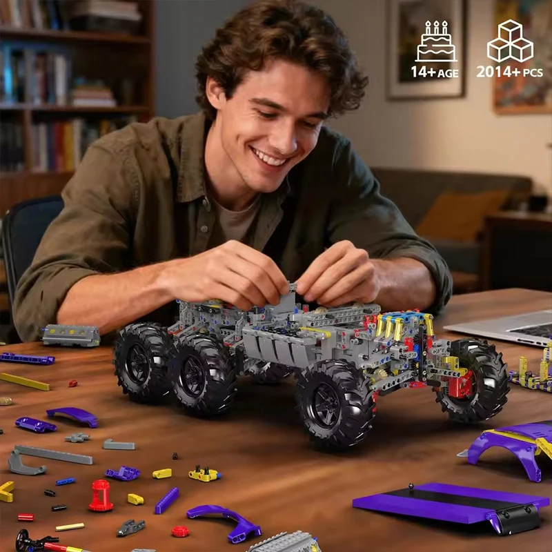 Горячий стиль Mold King 18009, фиолетовый тигр, альпинистский автомобиль, электрический строительный блок, приложение с дистанционным управлением, багги, мотор, детская игрушка Chrisma, подарок
Горячий стиль Mold King 18009, фиолетовый тигр, альпинистский автомобиль, электрический строительный блок, приложение с дистанционным управлением, багги, мотор, детская игрушка Chrisma, подарок