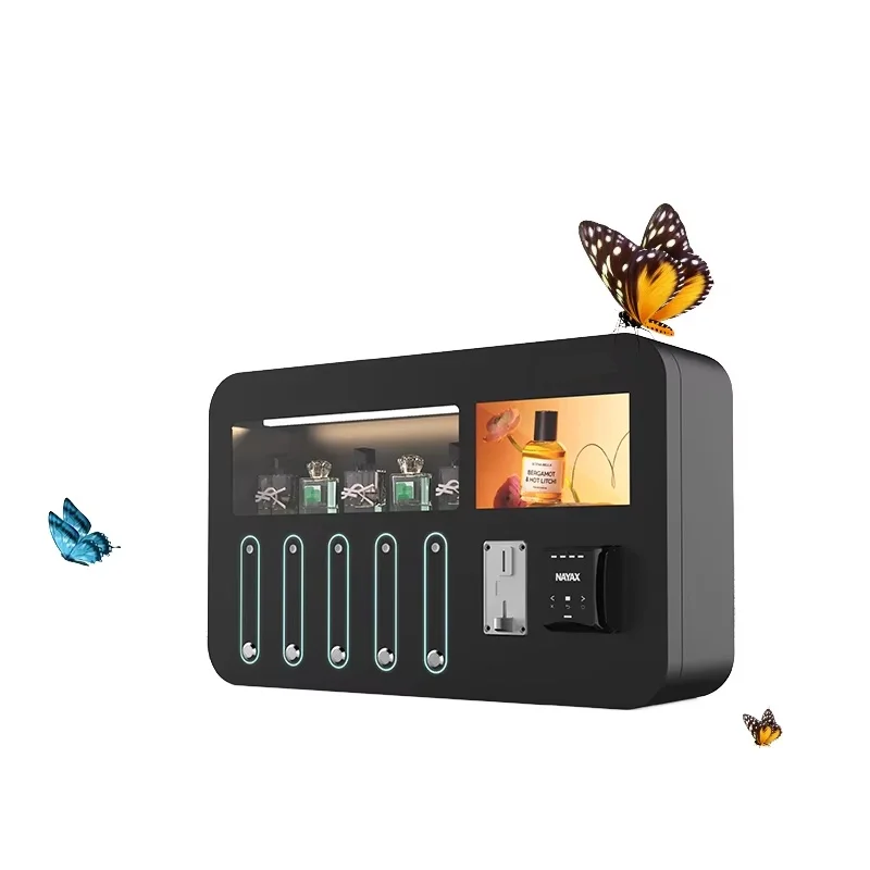 Smart Metal Wall-Mounted Perfume Vending Machine Stand Coin Credit Card Payment System for Shopping Malls Includes SDK
Smart Metal Wall-Mounted Perfume Vending Machine Stand Coin Credit Card Payment System for Shopping Malls Includes SDK
