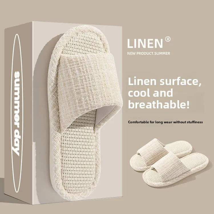 Men's Cotton Linen Slippers Women's Indoor Summer Home Anti-slip Deodorant Japanese Style Four Seasons Linen Cotton Slippers
Men's Cotton Linen Slippers Women's Indoor Summer Home Anti-slip Deodorant Japanese Style Four Seasons Linen Cotton Slippers
