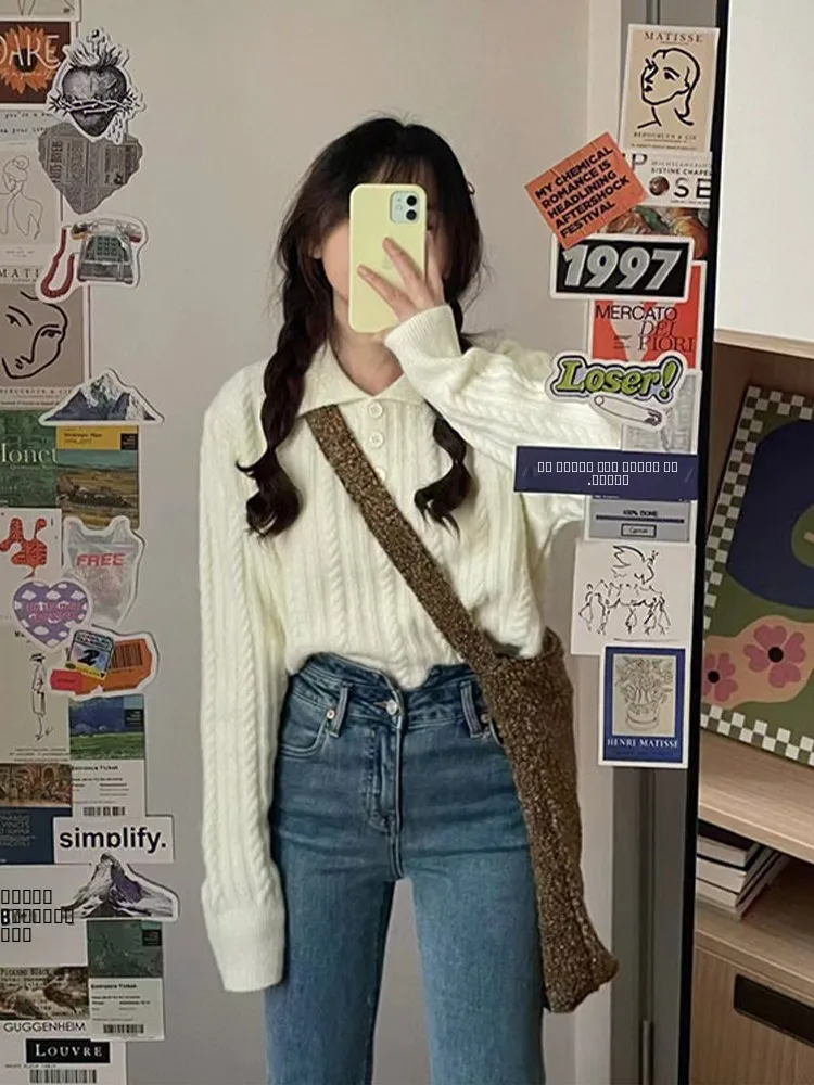 Белый вязаный свитер Ne, женский топ с внутренней одеждой, ранняя осень, Новое поступление, дизайн небольшого размера Sensation
Белый вязаный свитер Ne, женский топ с внутренней одеждой, ранняя осень, Новое поступление, дизайн небольшого размера Sensation