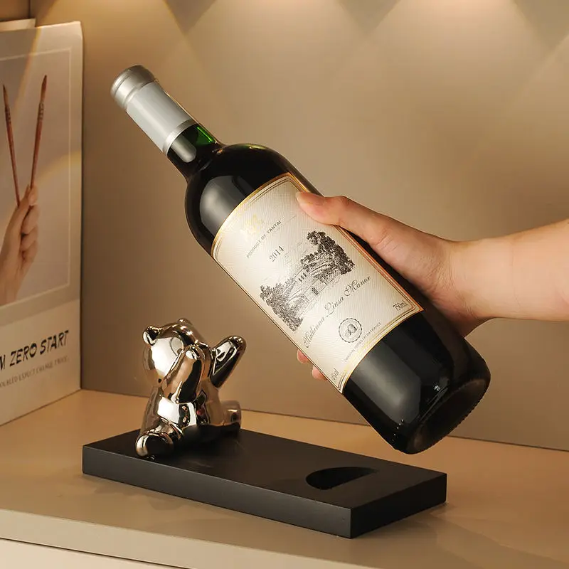 2Pcs Bear Wine Rack Decoration Living Room Light Luxury High-end TV Cabinet Wine Cabinet Sideboard Decoration Housewarming Gift
2Pcs Bear Wine Rack Decoration Living Room Light Luxury High-end TV Cabinet Wine Cabinet Sideboard Decoration Housewarming Gift