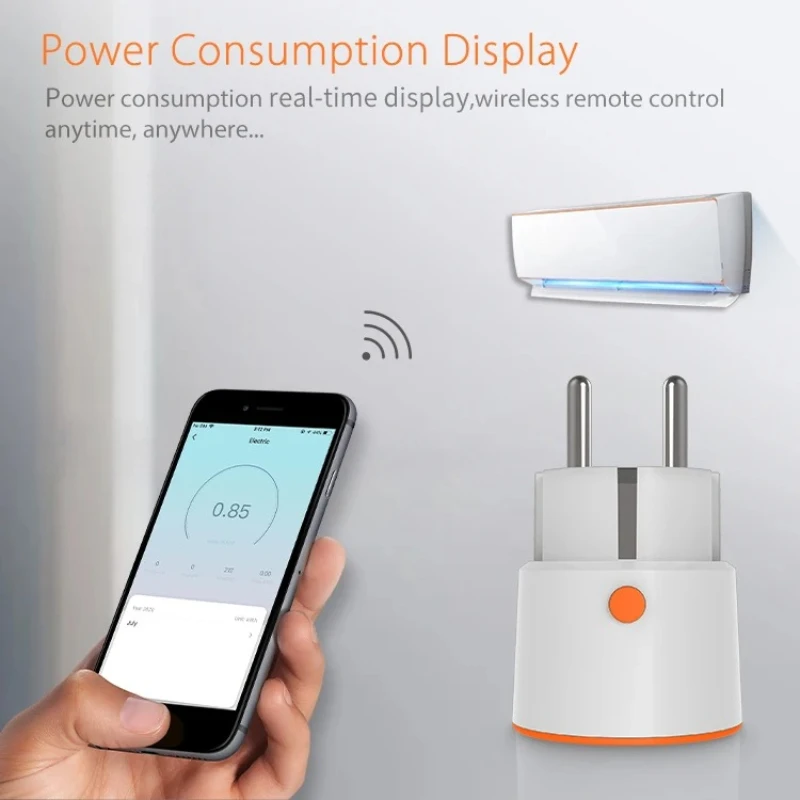 EU 16A Zigbee HomeKit Smart Plug Professional Energy Monitoring Timer Outlet Compatible with Home Assistant Zigbee2mqtt
EU 16A Zigbee HomeKit Smart Plug Professional Energy Monitoring Timer Outlet Compatible with Home Assistant Zigbee2mqtt