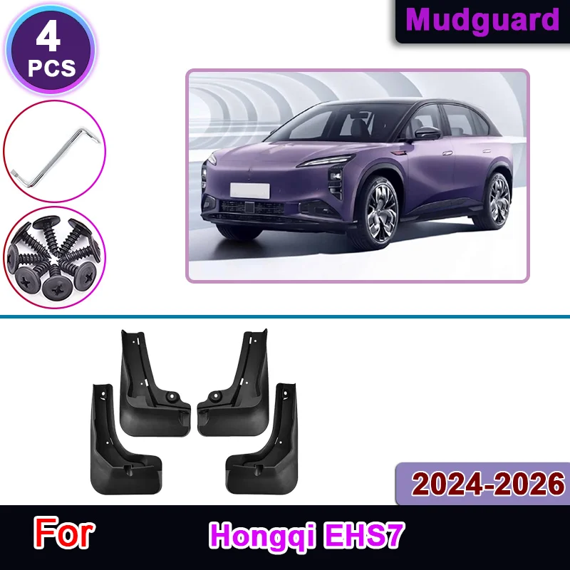 Автомобильные брызговики для Hongqi EHS7 Tiangong 08 2024 2025 2026, брызговики, комплект брызговиков, защита от царапин, аксессуары
Автомобильные брызговики для Hongqi EHS7 Tiangong 08 2024 2025 2026, брызговики, комплект брызговиков, защита от царапин, аксессуары