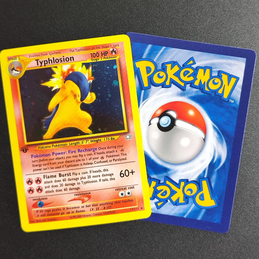 DIY Proxy PTCG 2000, 1-е издание, английский типблез, ферaligatr Meganium Feraligatr, медленный вместе, коллекционная карточная игрушка Azumarill
DIY Proxy PTCG 2000, 1-е издание, английский типблез, ферaligatr Meganium Feraligatr, медленный вместе, коллекционная карточная игрушка Azumarill