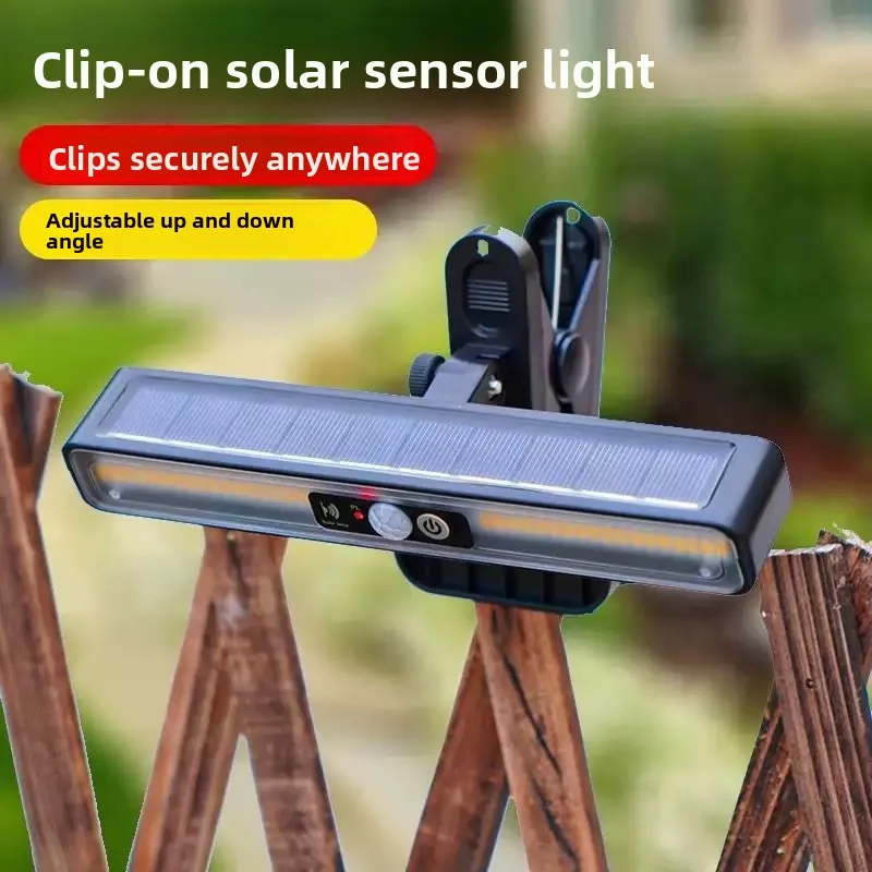 Solar-powered Clip Outdoor Waterproof Light, Household Solar Street Light, Human Body Sensor Garden Light, Lighting Lamp
Solar-powered Clip Outdoor Waterproof Light, Household Solar Street Light, Human Body Sensor Garden Light, Lighting Lamp