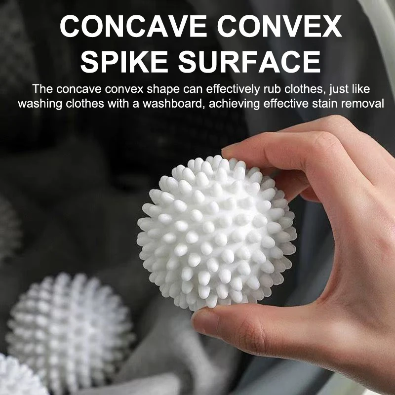 5pcs Anti Winding Laundry Ball Circular Pure White Magic Cleaning Drum Washing Machine For Dirt Removal And Knotting
5pcs Anti Winding Laundry Ball Circular Pure White Magic Cleaning Drum Washing Machine For Dirt Removal And Knotting