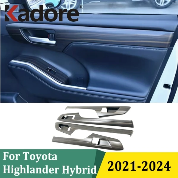 Для Toyota Highlander Hybrid 2021 2022 2023 2024, крышка дверной ручки, защитная наклейка, Стайлинг автомобиля, аксессуары для интерьера (LHD)
Для Toyota Highlander Hybrid 2021 2022 2023 2024, крышка дверной ручки, защитная наклейка, Стайлинг автомобиля, аксессуары для интерьера (LHD)