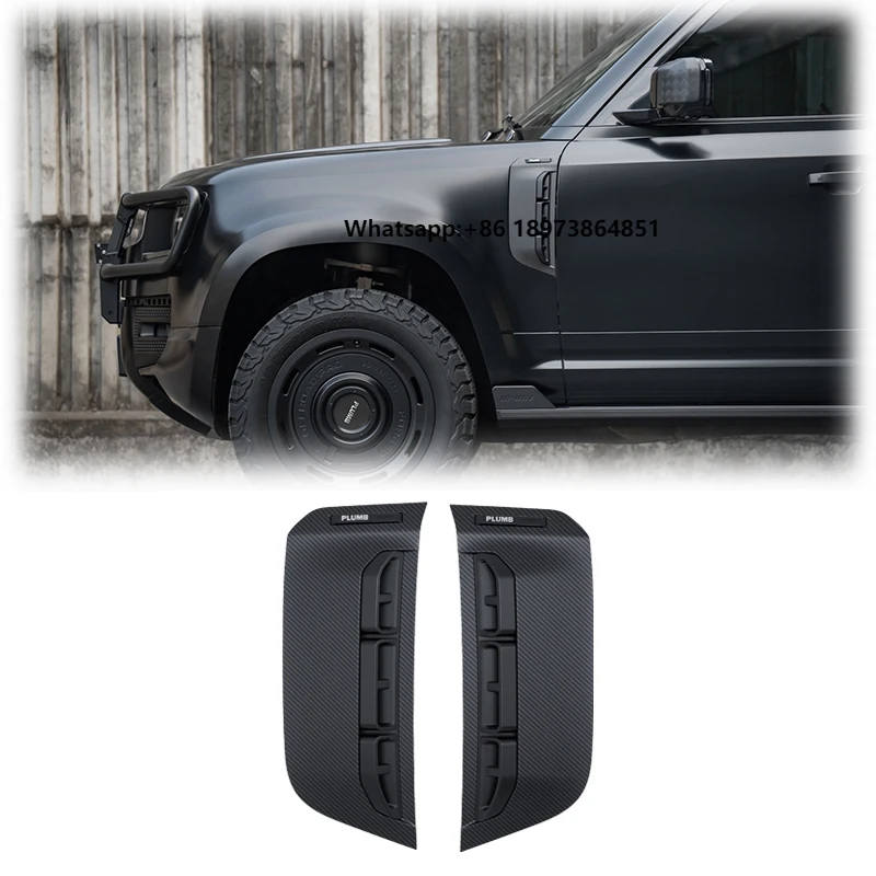 Plumb 2020+ CNC Process Parts Dry Carbon Side air Vents for Land Rover Defender 90/110/130
Plumb 2020+ CNC Process Parts Dry Carbon Side air Vents for Land Rover Defender 90/110/130