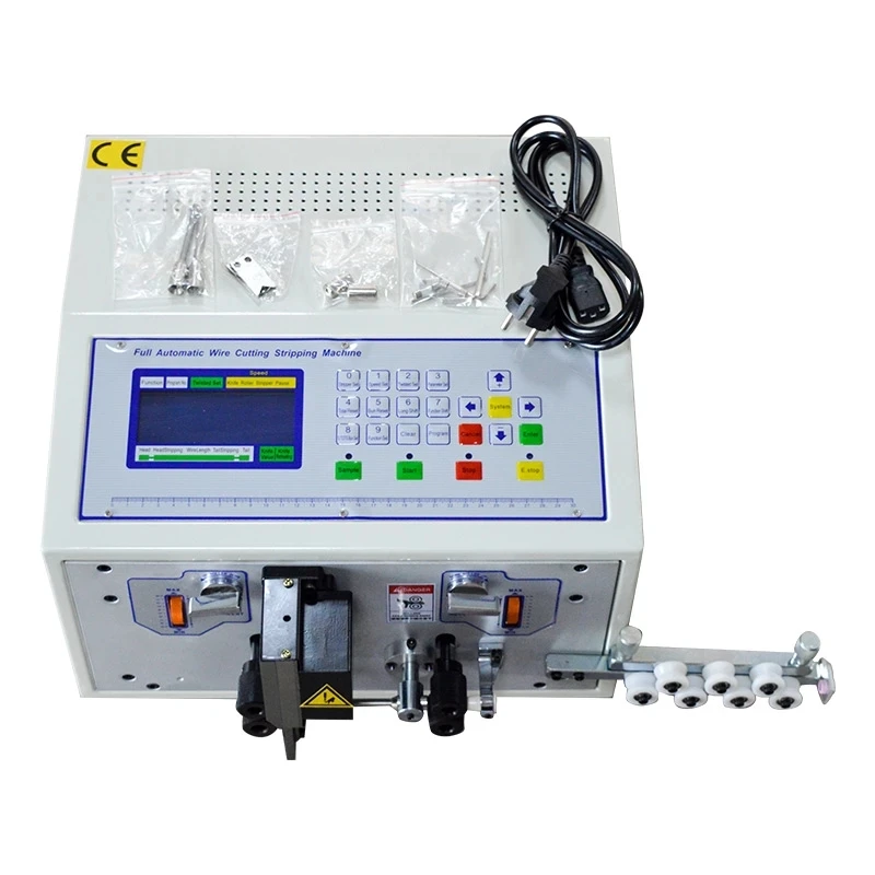 SWT508D-II Automatic Wire Stripping Machine, Model SWT508D, 110-220v Fast Speed Stripping
SWT508D-II Automatic Wire Stripping Machine, Model SWT508D, 110-220v Fast Speed Stripping