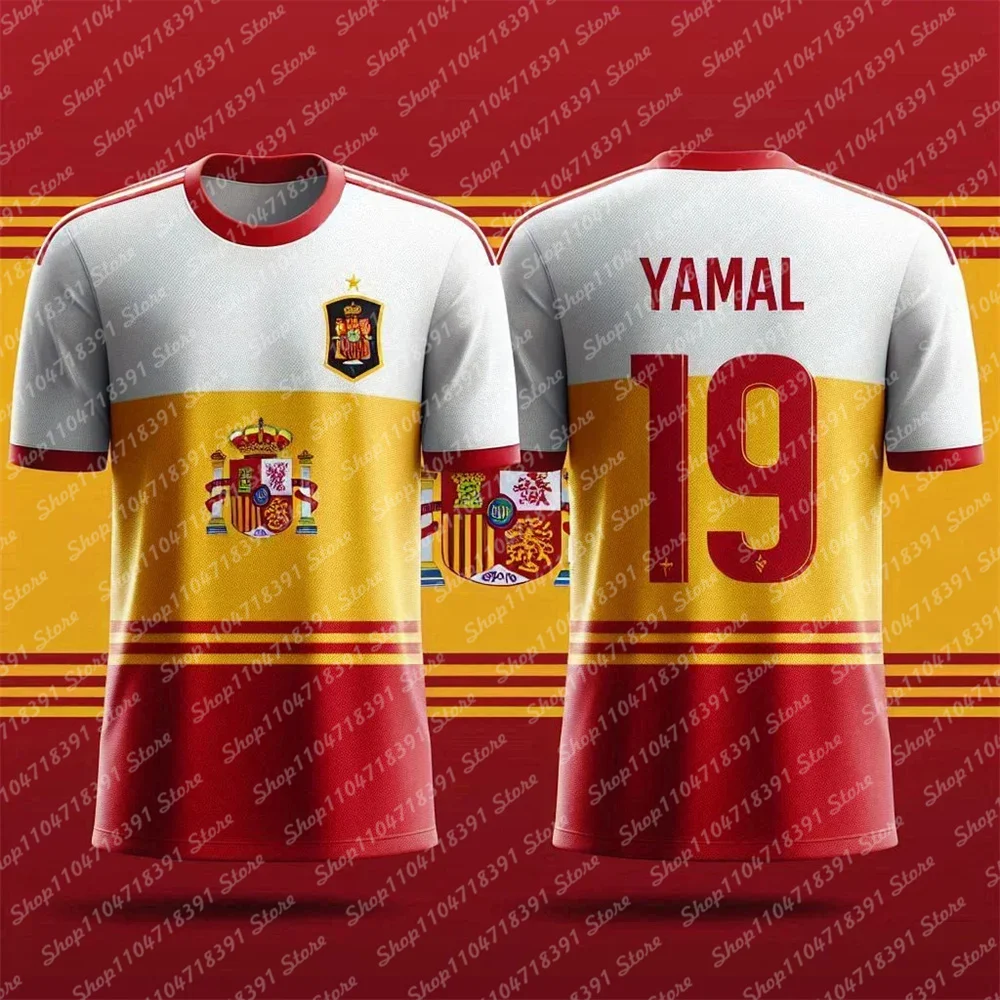2025 Hot Spain Jerseys Yamal Football Training Jerseys 3D Printed Fast Dry Team Large Size Children's Boys Clothing Top Shirt
2025 Hot Spain Jerseys Yamal Football Training Jerseys 3D Printed Fast Dry Team Large Size Children's Boys Clothing Top Shirt