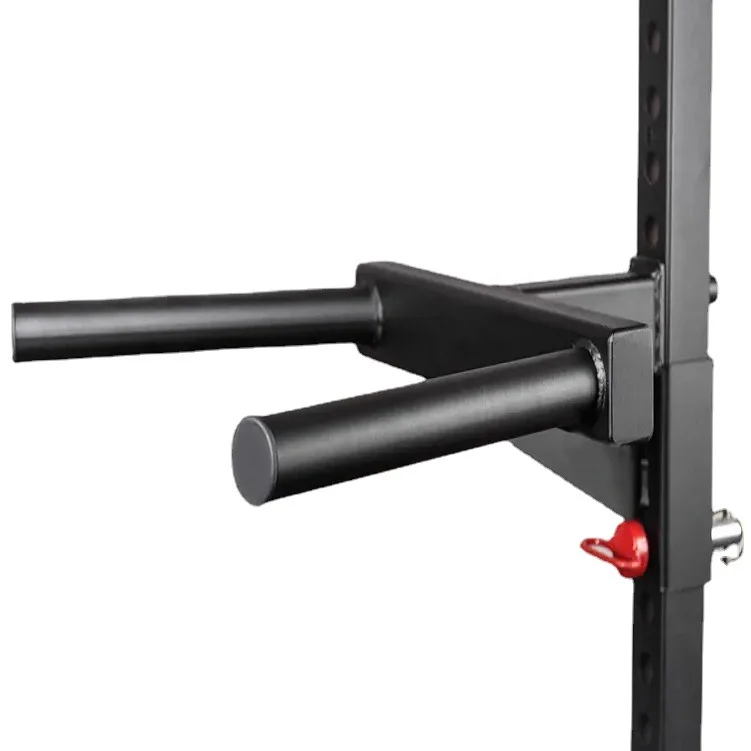 Racks with Durable Dip Bars Attachment Power Rack Dip Station Attachment
Racks with Durable Dip Bars Attachment Power Rack Dip Station Attachment