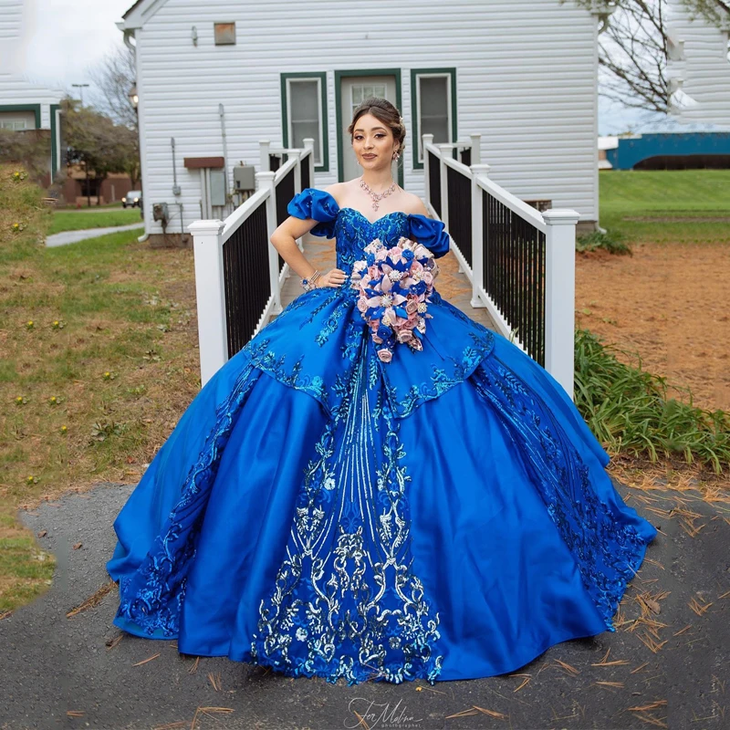 Blue Sweetheart Ball Gown Pink Quinceanera Dresses Sweet 16 Sexy Off the Shoulder Shiny Lace Appliques Birthday Princess Party
Blue Sweetheart Ball Gown Pink Quinceanera Dresses Sweet 16 Sexy Off the Shoulder Shiny Lace Appliques Birthday Princess Party