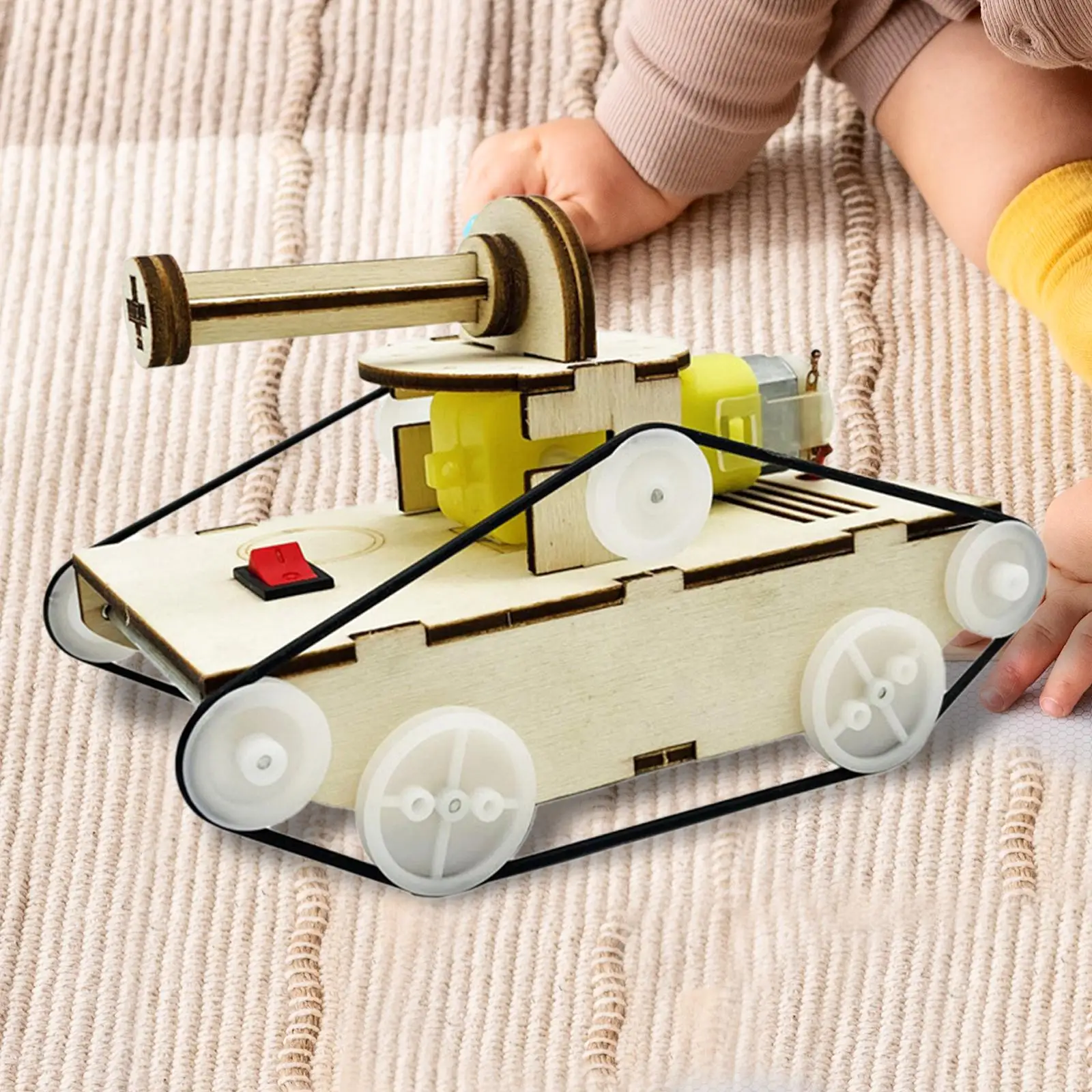 DIY Tank Manual Assembly Model Wood Car Model Kit DIY Wood Puzzles Craft for Children
DIY Tank Manual Assembly Model Wood Car Model Kit DIY Wood Puzzles Craft for Children