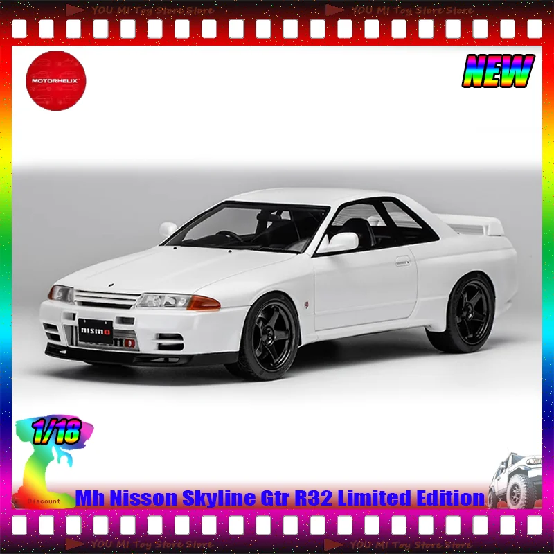 New Mh 1:18 Nisson Skyline Gtr R32 Limited Edition Resin Car Models High-End Collectible Toys Simulation Gifts Special Occasions
New Mh 1:18 Nisson Skyline Gtr R32 Limited Edition Resin Car Models High-End Collectible Toys Simulation Gifts Special Occasions