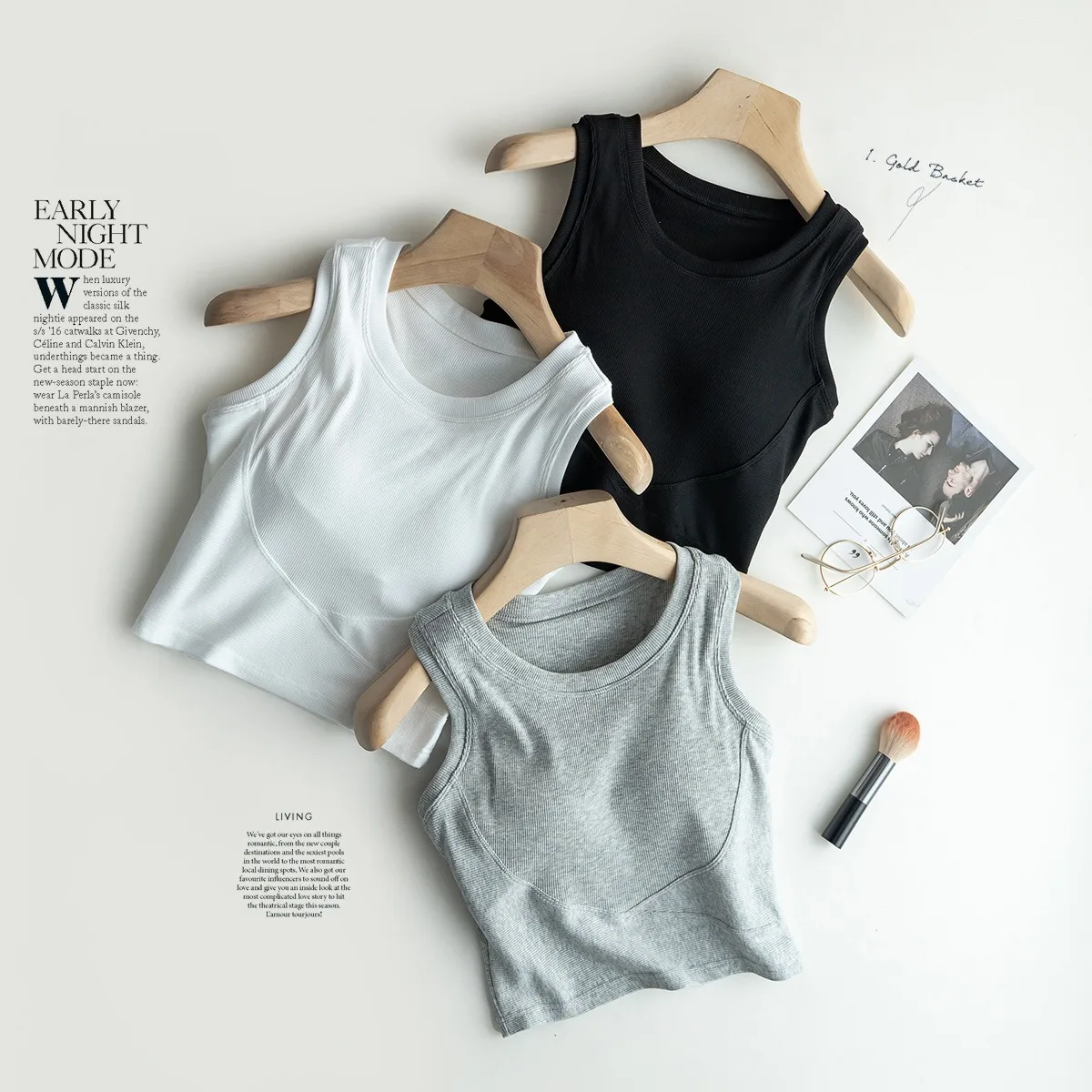 One Piece Pajamas Tops For Women Fashion Sleeveless Summer Sleepwear Shirt Slim Cotton Chest Pad Camisole Sports Vest 
One Piece Pajamas Tops For Women Fashion Sleeveless Summer Sleepwear Shirt Slim Cotton Chest Pad Camisole Sports Vest