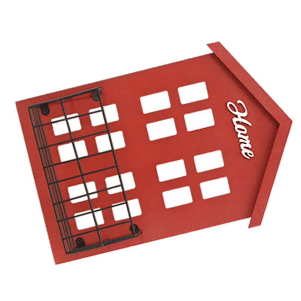 Wall Decorative Storage Rack Simple House Shaped Safe Easy Install Use New Fashion Basket Grill Holder Shelf
Wall Decorative Storage Rack Simple House Shaped Safe Easy Install Use New Fashion Basket Grill Holder Shelf